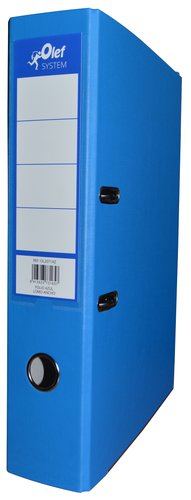 OLEF - ARCHIVADOR palanca PLASTIF.COLOR A4 75mm AZUL (Ref.OL2070AZ)