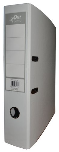 OLEF - ARCHIVADOR palanca PLASTIF.COLOR A4 75mm GRIS (Ref.OL2070G)