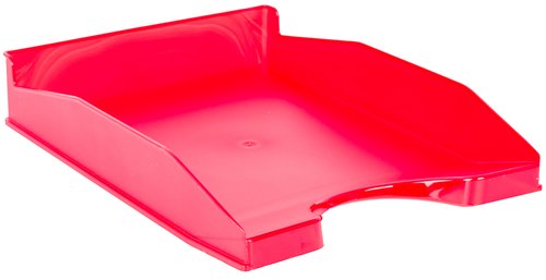 OLEF - BANDEJA SOBREMESA TRASLUCIDA ROJA (Ref.BSTRRS/742 RJ TL)