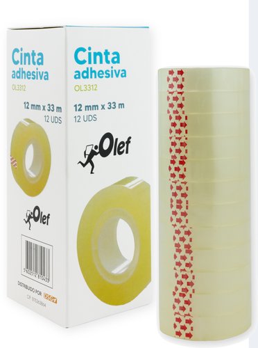 OLEF - CINTA ADHESIVA rollo 33x12 (Ref.OL3312)