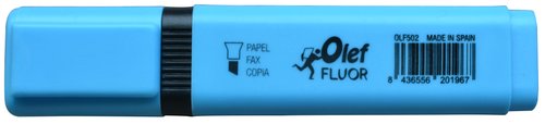 OLEF - MARCADOR FLUOR AZUL (Ref.OLF502)
