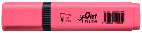 OLEF - MARCADOR FLUOR ROSA (Ref.OLF501)