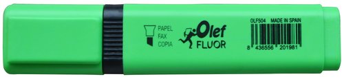 OLEF - MARCADOR FLUOR VERDE (Ref.OLF504)
