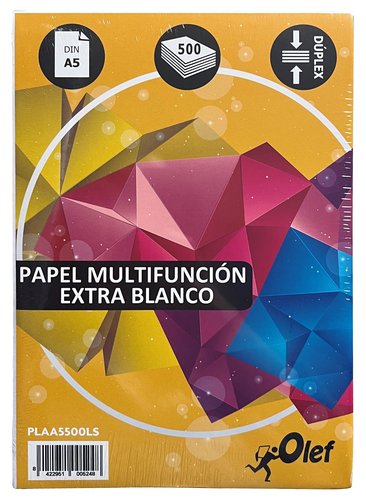 OLEF - PAPEL A5 80g 500h LISO (CUARTILLA) (Ref.822/500)