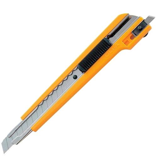 OLFA - CUTTER / CUCHILLA FRACTURABLE DE 9 MM / DIESTROS Y ZURDOS (Ref.A-3)