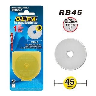 OLFA - REPUESTO PARA CUTTER RTY-2 / 1 CUCHILLA (Ref.RB45-1)