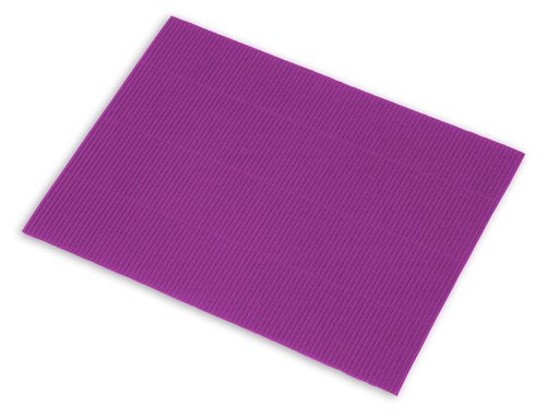 ONDULACOLOR - CARTON ONDULADO 328g HOJA 50x65 cm MORADO PAQUETE de 5 (Ref.5828)