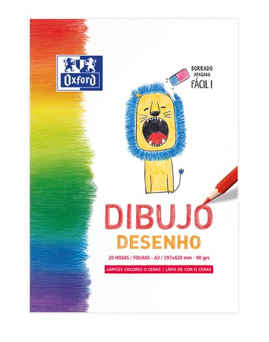 OXFORD - BLOCK DIBUJO KIDS (enc) A3 20h LI (Ref.400147936)