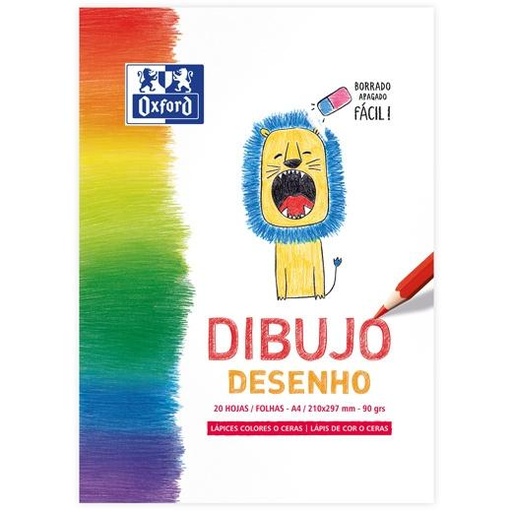OXFORD - BLOCK DIBUJO KIDS (enc) A4 20h LI (Ref.400147935)
