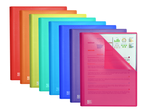 OXFORD - CARPETA DE FUNDAS SOLDADAS URBAN TP A4 100 FUNDAS - SURTIDO (Ref.400147085)