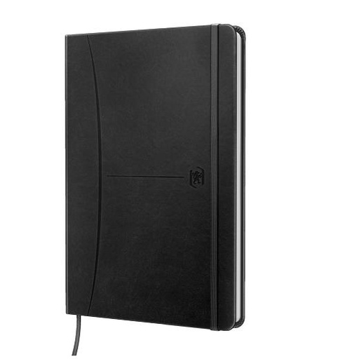 OXFORD - CUADERNO SIGNATURE A5 TAPA EXTRADURA 80H LISO COLOR NEGRO (Ref.400163617)