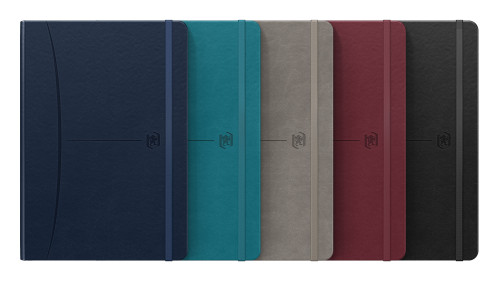 OXFORD - CUADERNO SIGNATURE A5 TAPA EXTRADURA 80H LISO COLORES SURTIDOS CLASICOS (Ref.400163614)