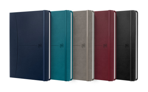 OXFORD - CUADERNO SIGNATURE A5 TAPA EXTRADURA 80H RAYADO HORIZONTAL COLORES SURTIDOS CLASICOS (Ref.400163610)
