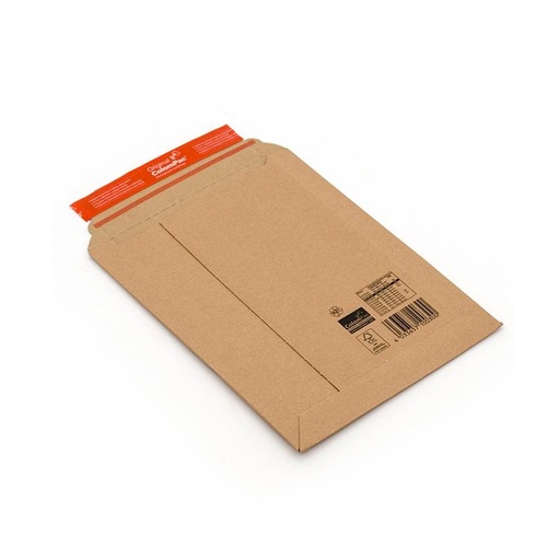 PACSA - CAJA 100 BOLSAS COLOMPAC CARTON CORRUGADO EXTRA FUERTE 229x310mm (A4) FUELLE 50MM COLOMPAC (Ref.149204)