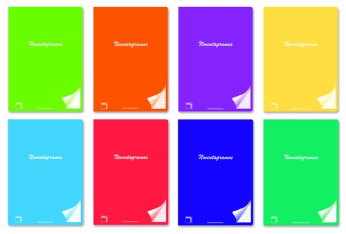 PACSA - LIBRETA NOVENTAGRAMOS A4 48h. C.46 (8) (Ref.20292)