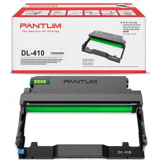PANTUM - TAMBOR NEGRO SERIE P3012, SERIE P3302, SERIE M6802, SERIE M7102, SERIE 7200 (Ref.DL-410)
