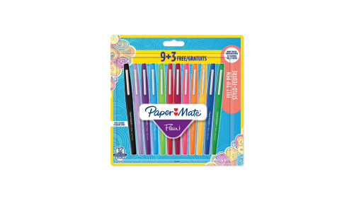 PAPER MATE - FLAIR BLISTER 9+3 COLORES SURTIDOS (Ref.2048987)