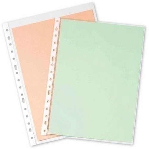 PARDO - FUNDA MULTITALADRO PP 90µ CRISTAL A4 16 TAL.RFZO. PAQUETE de 100 (Ref.685200)