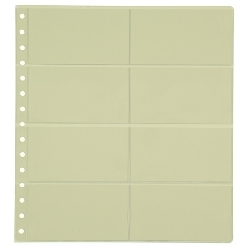 PARDO - FUNDA para ALBUM de SELLOS 2 LAM.TRANSP.de 8 DPTOS. (Ref.102800)