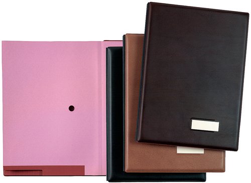 PARDO - PORTAFIRMAS PVC 12 DEPARTAMENTOS MARRON (Ref.87406)