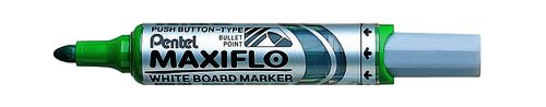 PENTEL - MARCADOR PIZARRA MAXIFLO MWL5M CONICO 2.5mm. VERDE (Ref.MWL5M-D)