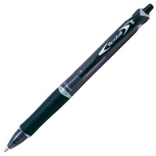 PILOT - BOLIGRAFO ACROBALL MEDIO NEGRO -10U- (Ref.BPAB-15M-BG-B)