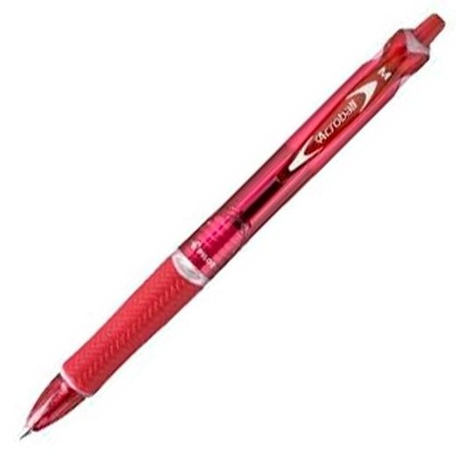 PILOT - BOLIGRAFO ACROBALL MEDIO ROJO -10U- (Ref.BPAB-15M-BG-R)