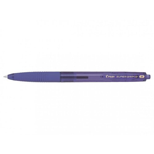 PILOT - BOLIGRAFO SUPERGRIP G VIOLETA -12U- (Ref.BPGG-8R-M-VV / NSGGVI)