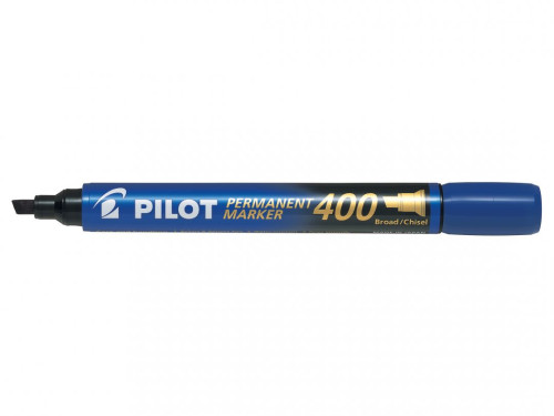 PILOT - MARCADOR PERMANENTE MARKER SCA-400 BISELADO 4,0 mm AZUL (Ref.SCA-400-L / NSC400A)