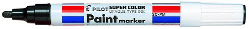 PILOT - MARCADOR T.OPACA PERM. PAINT MARKER NEGRO (Ref.SC-PM-B / NPMN)