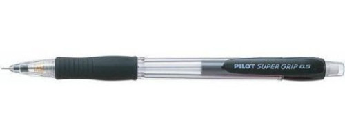 PILOT - PORTAMINAS H-187 SUPERGRIP 0,7 mm cuerpo NEGRO (Ref.H-187-SL-B / N187N)