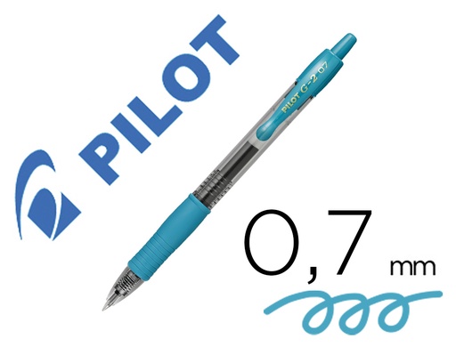 PILOT - ROLLER GEL RT. G-2 0,7 AZUL PASTEL (Ref.BL-G2-7-LB / NG2AC)