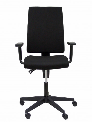 PIQUERAS Y CRESPO - SILLA MODELO LEZUZA ARAN CON BRAZOS REGULABLES NEGRO (Ref.322NE)