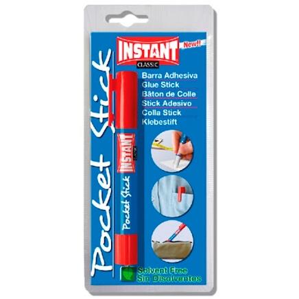PLAYCOLOR - PEGAMENTO INSTANT POCKET STICK BARRA ADHESIVA 5GR -BLISTER- (Ref.10000)