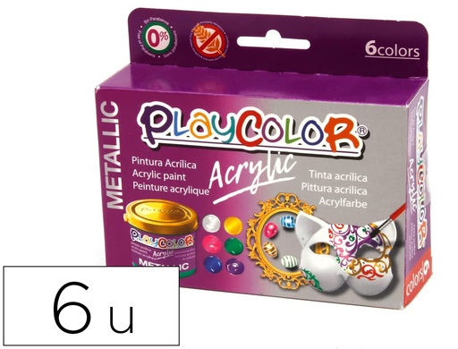 PLAYCOLOR - Acrylic Pintura acrílica 40 ml 6 pieza(s) (Ref.20311)