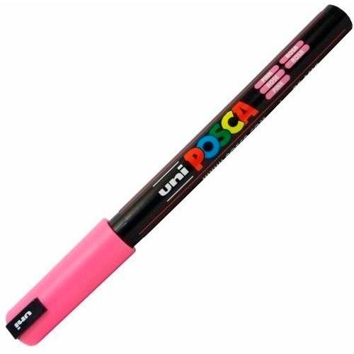 POSCA - MARCADOR T.OPACA NO PERM. UNI 0,7 EF (PC-1MR) ROSA (Ref.265256000/089847000)