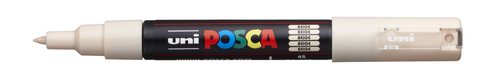 POSCA - MARCADOR T.OPACA NO PERM. UNI 0,7 F (PC-1M) BEIGE (Ref.265157000/167809000)