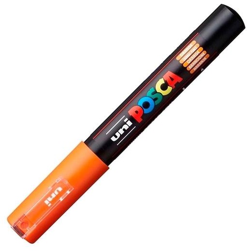 POSCA - MARCADOR T.OPACA NO PERM. UNI 0,7 F (PC-1M) NARANJA (Ref.264911000/017772000)