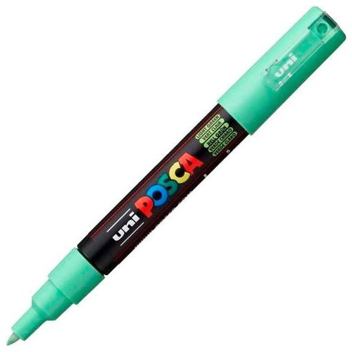 POSCA - MARCADOR T.OPACA NO PERM. UNI 0,7 F (PC-1M) VERDE CLARO (Ref.264945000/017848000)