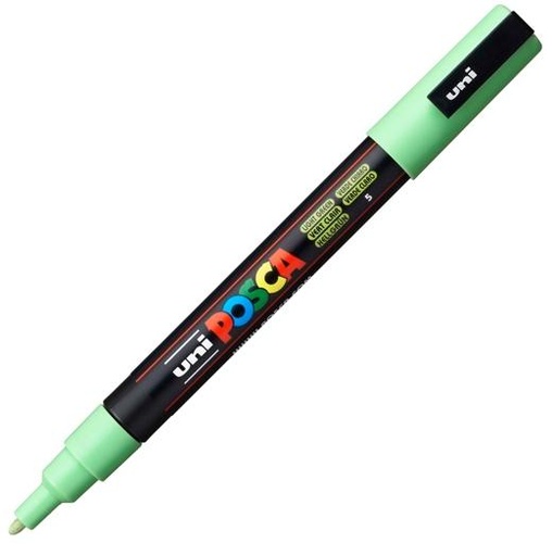 POSCA - MARCADOR T.OPACA NO PERM. UNI 0,9 (PC-3M) VERDE CLARO (Ref.263574000/156703000)