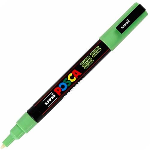 POSCA - MARCADOR T.OPACA NO PERM. UNI 0,9 (PC-3M) VERDE MANZANA (Ref.263756000/036806000)