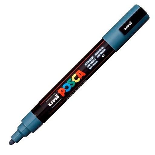 POSCA - MARCADOR T.OPACA NO PERM. UNI 1,8 (PC-5M) GRIS PIZARRA (Ref.264424000/107490000)