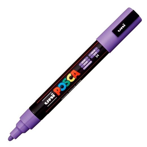 POSCA - MARCADOR T.OPACA NO PERM. UNI 1,8 (PC-5M) LILA (Ref.264366000/036889000)