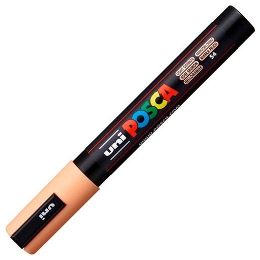 POSCA - MARCADOR T.OPACA NO PERM. UNI 1,8 (PC-5M) NARANJA CLARO (Ref.264275000/707711000)