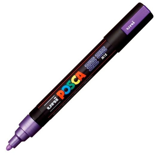POSCA - MARCADOR T.OPACA NO PERM. UNI 1,8 (PC-5M) VIOLETA METALICO (Ref.264481000/113597000)