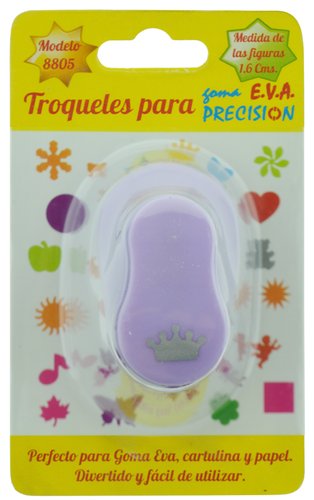 PRECISION - TALADRO GOMA EVA 1,6 cm. CORONA (Ref.1478001049)