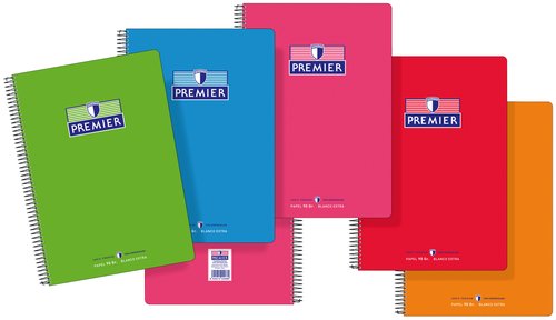 PREMIER - BLOCK ZORR. TAPA DURA 4º 80H. CUADRIC.4x4 90g (Ref.2485-90)