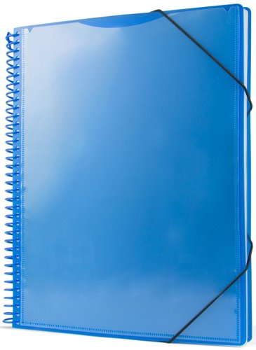 PRYSE - CARPETA FUNDAS (TARIFARIO) PP PERSONALIZABLE A4 40 F. AZUL (Ref.4240042)