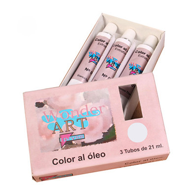 PRYSE - pintura al óleo 21 ml Tubo Blanco (Ref.6250002)
