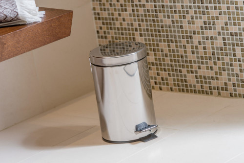 PULL IMPORT - PAPELERA ACERO CON PEDAL 12L (Ref.DP412)